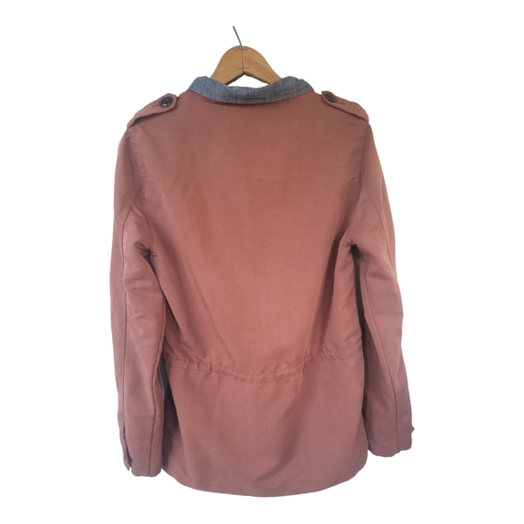 Women's Obey Propaganda Hemingway Utility Drawstring Waist Jacket M - Picture 3 of 13